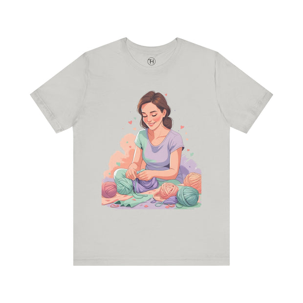 Crafty Vibes Unisex Tee - Perfect Gift for Crafters