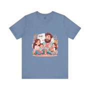 Family Love Unisex Jersey Tee - Father's Day and Mother's Day Gift Shirt
