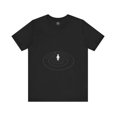 Mindfulness Vibes Unisex Tee, Self-Care Shirt, Meditation Apparel, Gift for Wellness Lovers, Casual Relaxed Fit Tee - Hover View