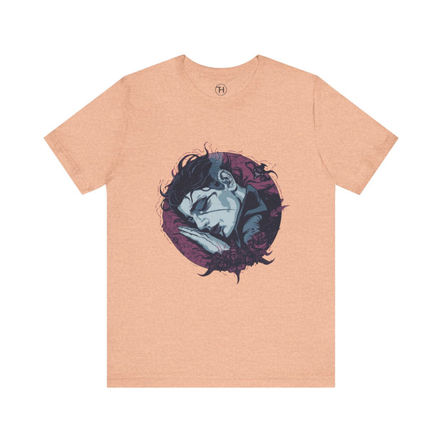 Dreamy Sleepy Graphic Tee, Unisex T-Shirt, Casual Wear, Gift for Relaxation, Unique Artwork, Lounge T-Shirt, Cozy Fashion