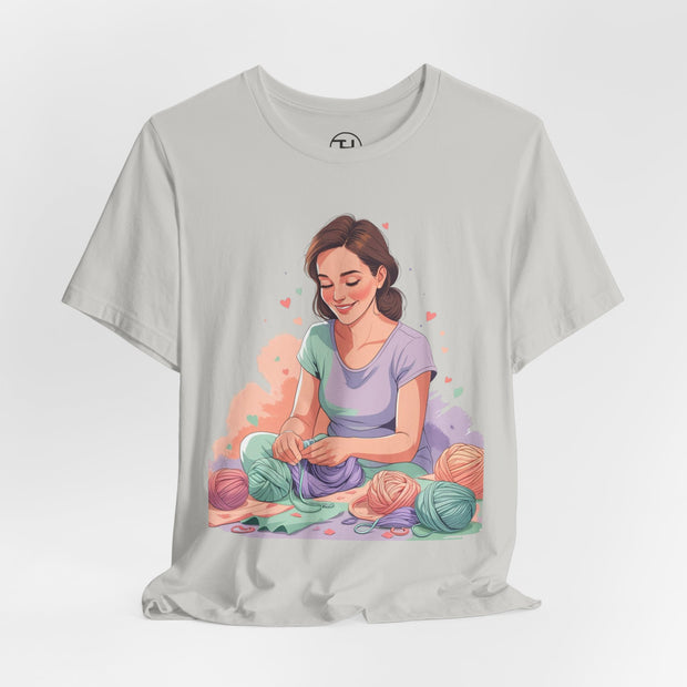 Crafty Vibes Unisex Tee - Perfect Gift for Crafters