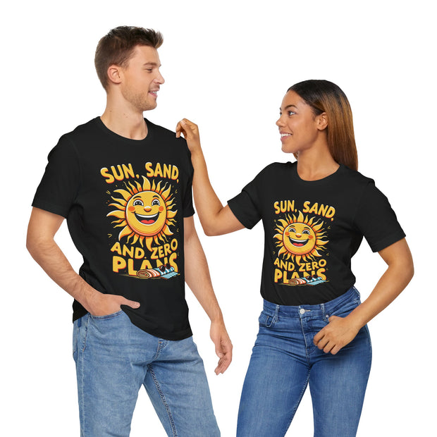 Sunny Vibes Tee | Unisex Short Sleeve Tee, Summer Shirt