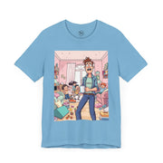 Funny Family Chaos Tee, Unisex Graphic Shirt, Parenting Humor T-Shirt, Ideal Gift for Dad, Quirky Casual Wear