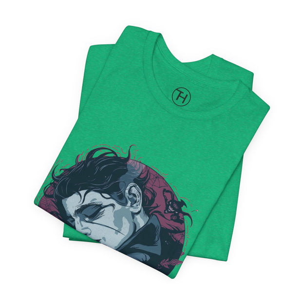 Dreamy Sleepy Graphic Tee, Unisex T-Shirt, Casual Wear, Gift for Relaxation, Unique Artwork, Lounge T-Shirt, Cozy Fashion