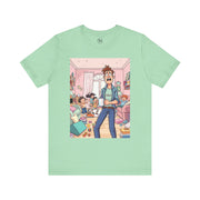Funny Family Chaos Tee, Unisex Graphic Shirt, Parenting Humor T-Shirt, Ideal Gift for Dad, Quirky Casual Wear