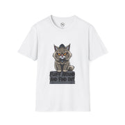 Funny Cat Graphic T-Shirt, Fluff Around and Find Out Tee, Cat Lover Gift, Unisex Humor Shirt, Casual Everyday Wear