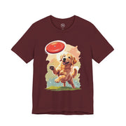 Golden Retriever Frisbee Tee