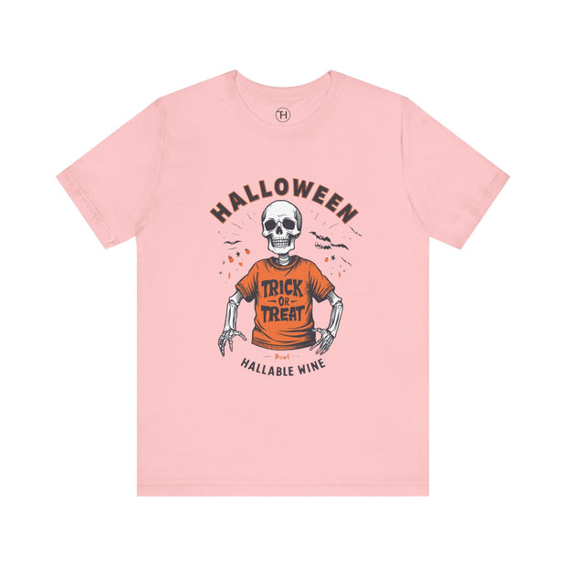 Halloween Trick or Treat Skull Tee