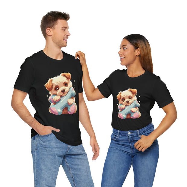 Adorable Puppy Graphic Tee | Unisex Short Sleeve T-Shirt