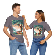 Family Gathering Tee, Community Love T-Shirt, Nature Vibes Shirt, Summer Picnic Apparel, Casual Wear for Family Celebrations