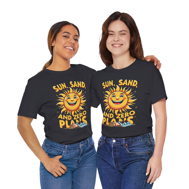 Sunny Vibes Tee | Unisex Short Sleeve Tee, Summer Shirt