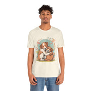 Cute Dog Love Short Sleeve Tee