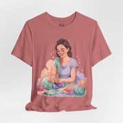 Crafty Vibes Unisex Tee - Perfect Gift for Crafters