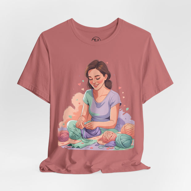 Crafty Vibes Unisex Tee - Perfect Gift for Crafters