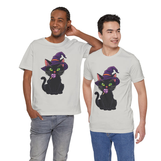 Spooky Black Cat Tee