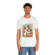 Cute Dog Love Short Sleeve Tee